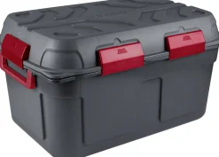 Sunware Aufbewahrungsbox Q-Line wasserdicht 130 L anthrazit/rot