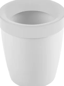 Sunware Tiglo Tischabfalleimer 1,5 L weiß 14 x 14 x 22 cm