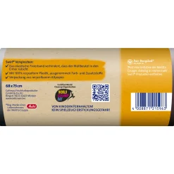 Swirl® Fixierband-Müllbeutel 60 L Reißfest & Dicht