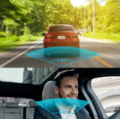 Technaxx Dashcam TX-185 Full-HD Dual Frontkamera zur Parküberwachung,Tonaufzeichung, uvm