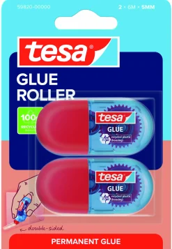 tesa Mini Kleberoller permanent ecoLogo® 2 Stück Blister
