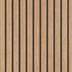 Tesa x Rasch selbstklebende Tapete Akustikpaneele Optik braun beige 6 x 0,53 m
