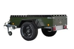 TPV PKW-Anhänger TL-EB3 Offroad bronzegrün pulverbeschichtet mit Radstoßdämpfern gebremst 1300kg