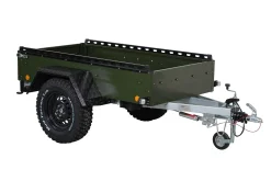 TPV PKW-Anhänger TL-EB3 Offroad bronzegrün pulverbeschichtet mit Radstoßdämpfern gebremst 1300kg