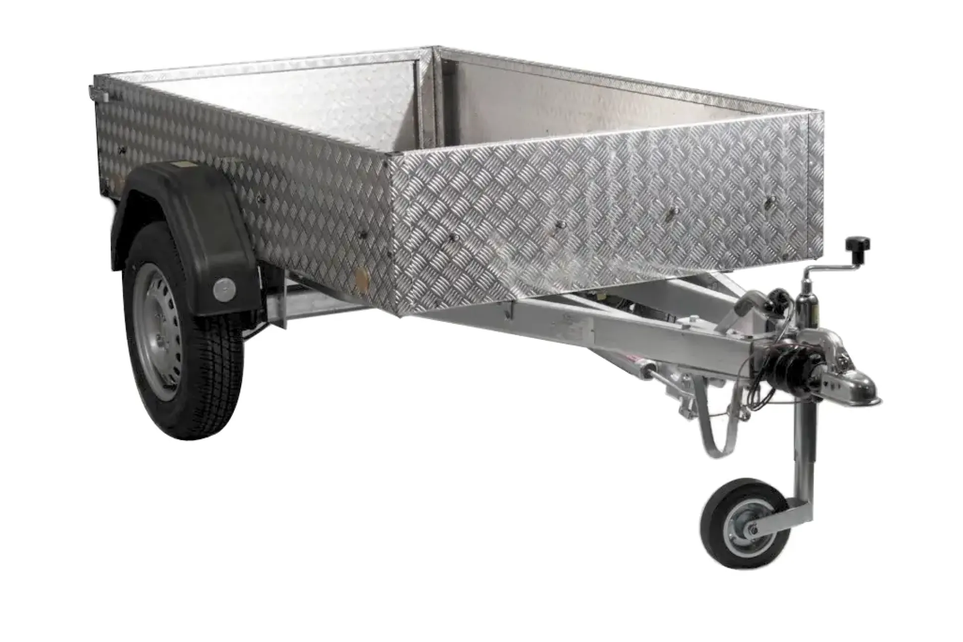 TPV PKW-Anhänger TL-EB2-AR Alu-Riffelblech gebremst 1000kg
