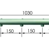 Treba B42 AluTec Geländerstab Ø 4,24 x 103 cm