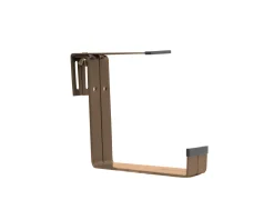 TrendLine Blumenkastenhalter braun 1-fach verstellbar - 2 Stück