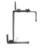 TrendLine Blumenkastenhalter anthrazit 3-fach verstellbar - 2 Stück