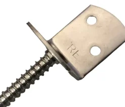 TrendLine Flechtzaunbeschlag 30 x 33 x 38 mm Edelstahl