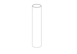 TrendLine Glasrohr für Feuersäule Arenal