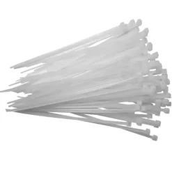 TrendLine Kabelbinder weiß 2,5 x 150 mm, 50 Stück