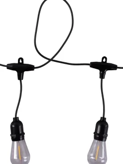 TrendLine LED Lichterkette 140 LED Edison Birne für Außen, LED Technik