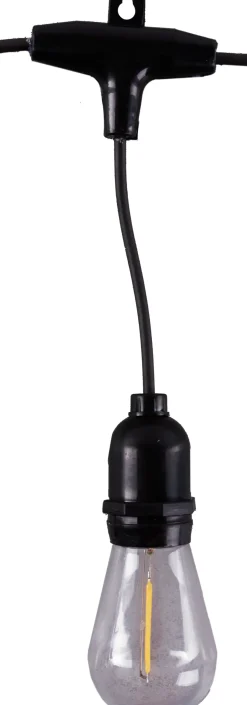 TrendLine LED Lichterkette 140 LED Edison Birne für Außen, LED Technik