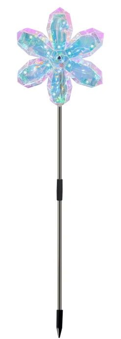 TrendLine LED Stecker Blume 30 LED 19 x 63 cm weiß