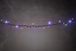 TrendLine LED-Lichterkette Premium Plus Außen 29 m bunt (RGB) mit Fernbedienung, Timer, Dimmer, 8 Li