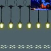 TrendLine LED-Lichterkette Projektor Sterne Außen 2,5 m warmweiß mit Timer