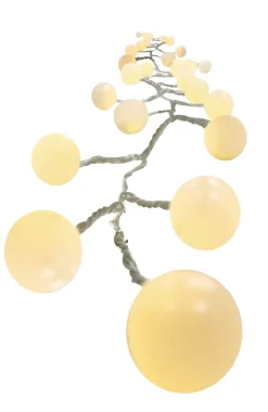 TrendLine Lichterkette Kunststoff 60 cm L weiß