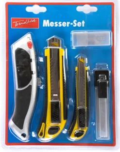 TrendLine Messer-Set mit 15 Ersatzklingen