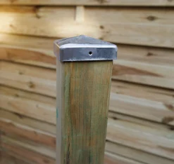TrendLine Pfostenkappe Edelstahl 90 x 90 mm