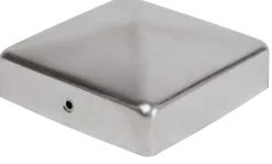 TrendLine Pfostenkappe Edelstahl 90 x 90 mm