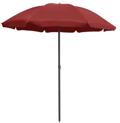 TrendLine Sonnenschirm dunkelrot Ø 180 cm