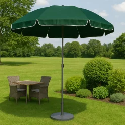 TrendLine Sonnenschirm grün, Ø 180 cm