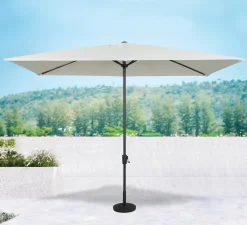 TrendLine Sonnenschirm Lagos creme 200 x 300 cm