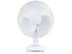TrendLine Tischventilator 35 cm weiß