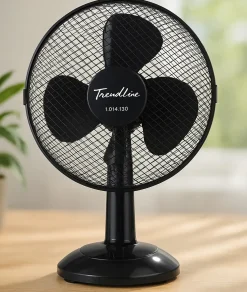 TrendLine Tischventilator 35 cm schwarz