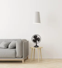 TrendLine Tischventilator 35 cm schwarz
