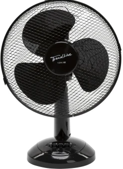 TrendLine Tischventilator 35 cm schwarz