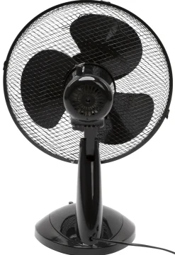 TrendLine Tischventilator 35 cm schwarz