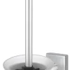 Trendline Toilettenbürstenhalter Edelstahl gebürstet Simple Cube