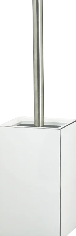 Trendline Toilettenbürstenhalter silber weiß