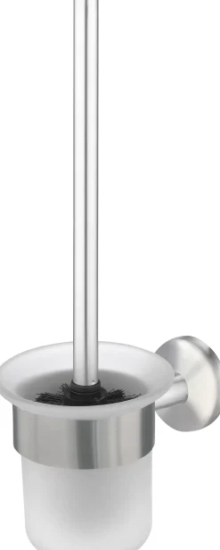 Trendline Toilettenbürstenhalter Edelstahl gebürstet Simple Round