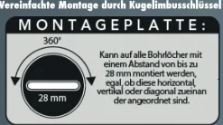 TrendLine Toilettenpapierhalter Edelstahl gebürstet Simple Round