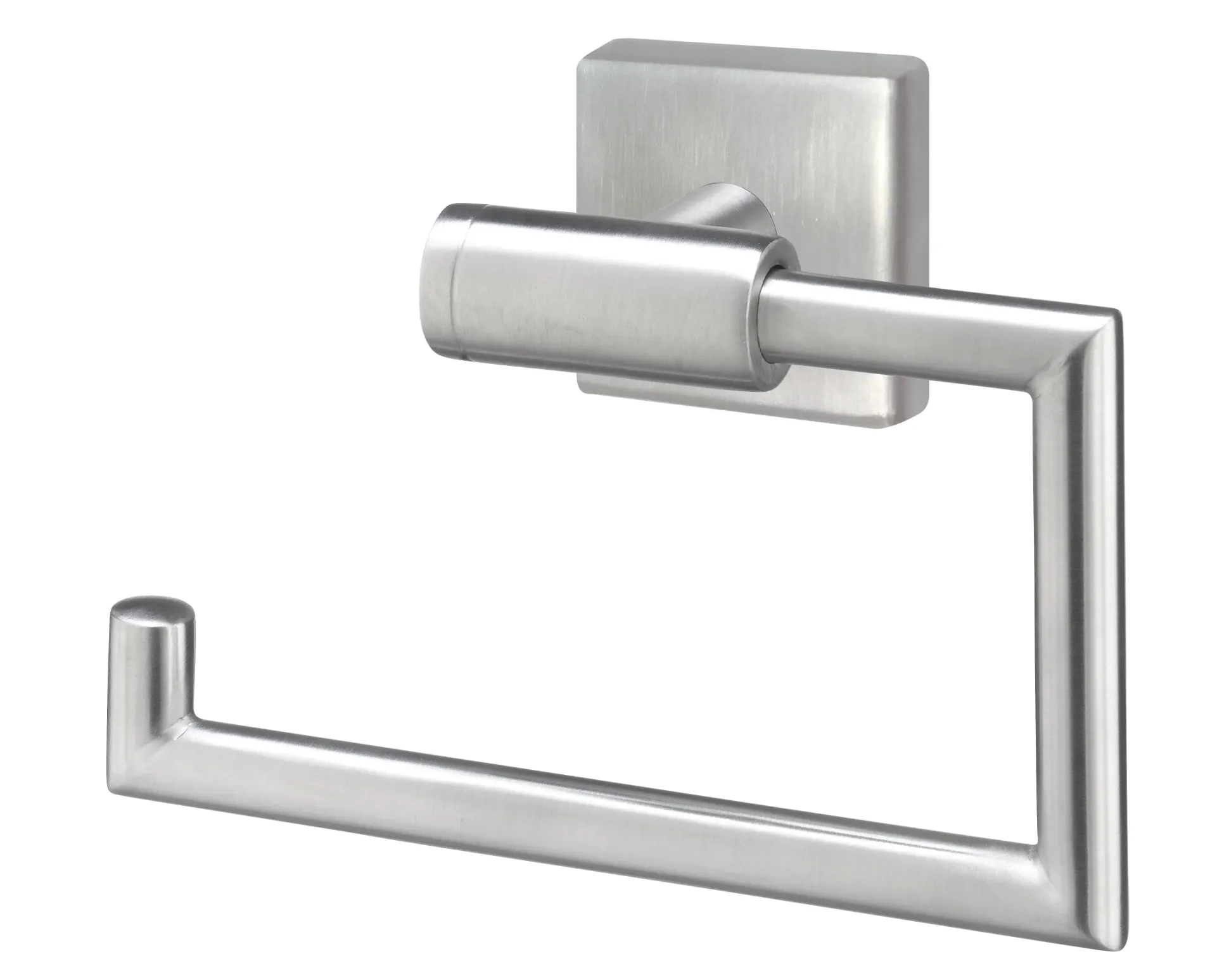 TrendLine Toilettenpapierhalter Edelstahl gebürstet Simple Cube