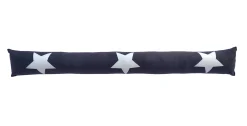TrendLine Zugluftstopper Sterne dunkelgrau 90 x 12 x 8 cm
