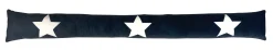 TrendLine Zugluftstopper Sterne dunkelgrau 92 x 10 cm