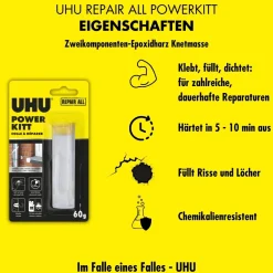UHU Repair all Powerkitt Spezialkleber 60 g