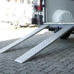 Unitec Auffahrrampe Alu 150x21,4cm 2 Stück je 200 kg