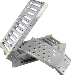 Unitec Auffahrrampe klappbar 200x25cm - 2 Stück