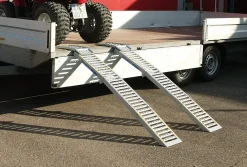 Unitec Auffahrrampe klappbar 200x25cm - 2 Stück