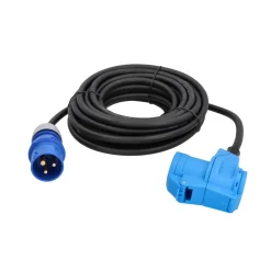 Unitec CEE-Verlängerung 3-polig H07RN-F 3 x 2,5 schwarz 25 m