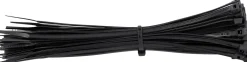 UniTec Kabelbinder schwarz 20 cm 50 Stück