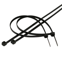 UniTec Kabelbinder schwarz 20 cm 50 Stück