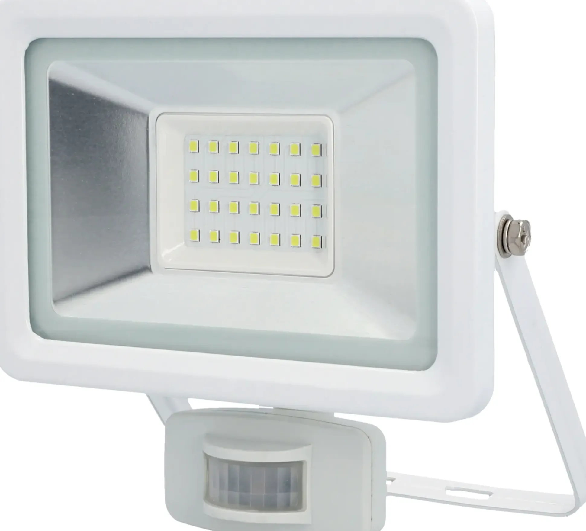 UniTec LED Strahler weiß mit Bewegungsmelder 21 W 2550 lm