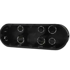 UP-Schalterdose 3f 45mm schwarz