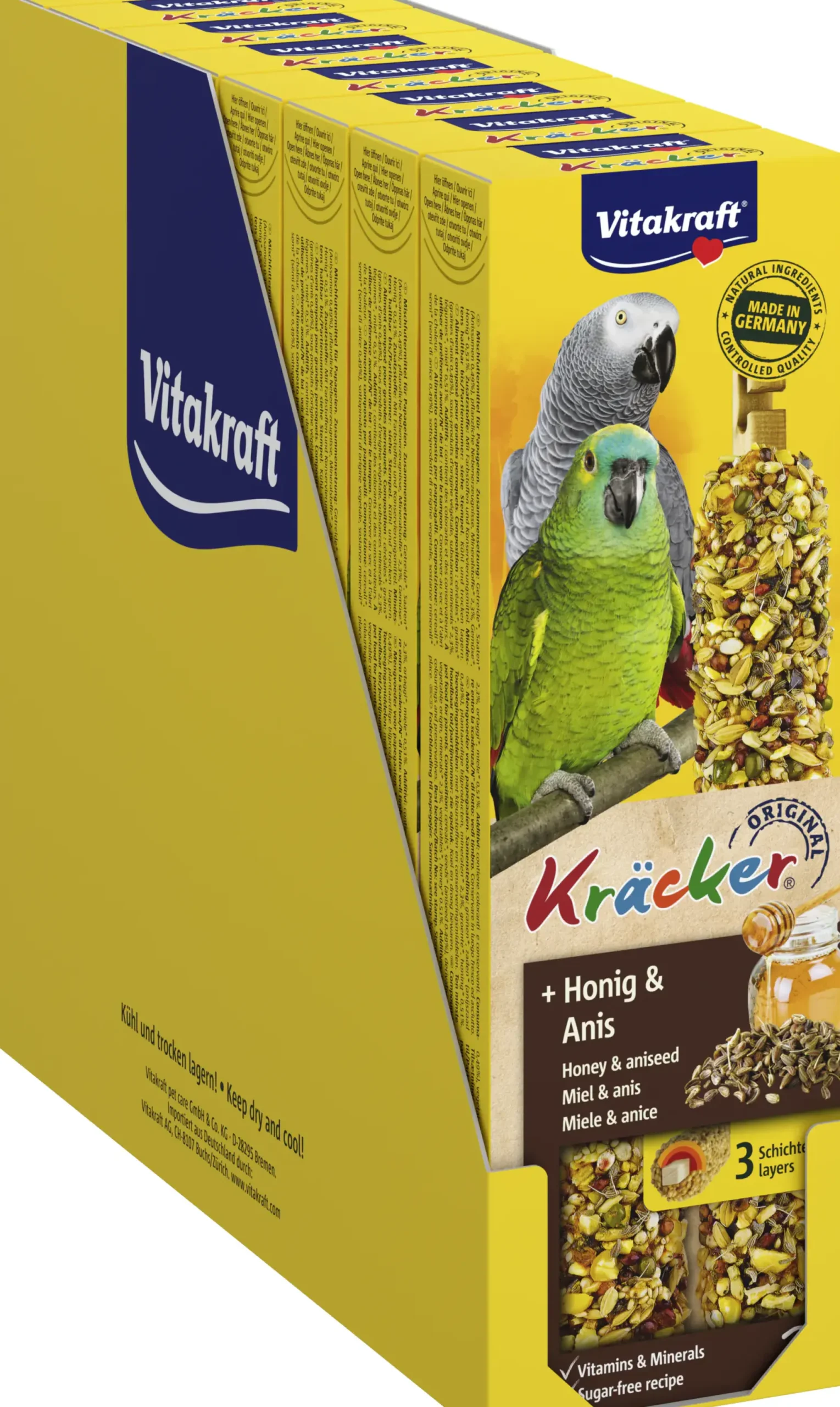 Vitakraft Kräcker® Honig & Anis 2 Stück / 180 g