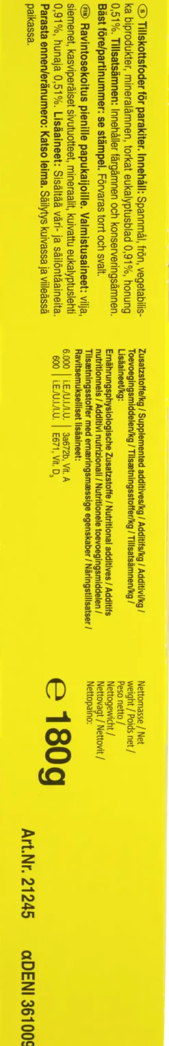 Vitakraft Kräcker® Honig & Eukalyptus 2 Stück / 180 g